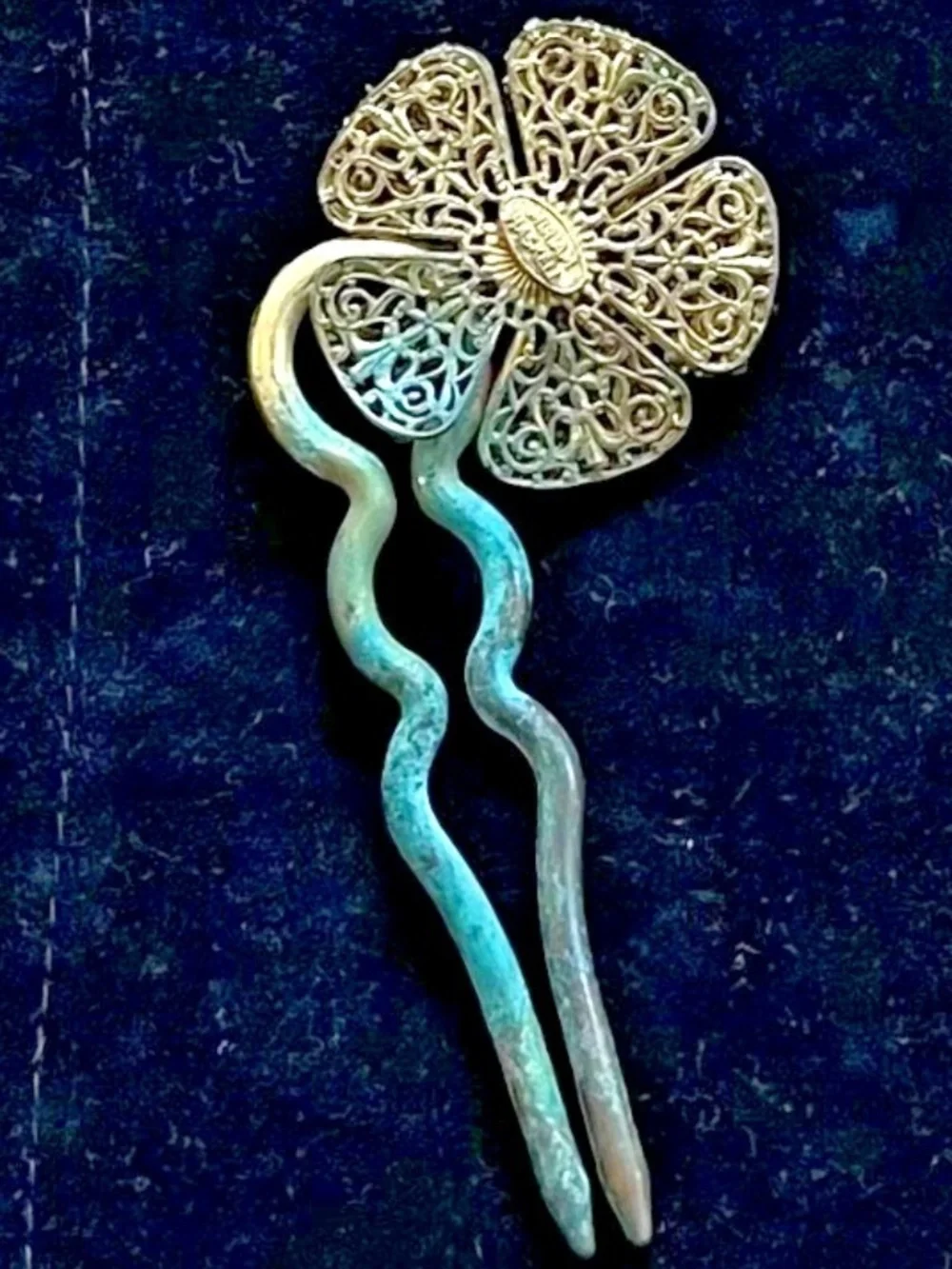 Miriam Haskell Vintage Hair Stick Pin, Bijoux